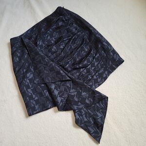 Bebe Short Black Skirt Women's Size 4 Asymmetric High Low Lined